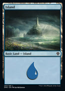 Island (265) [Dominaria United] Foil
