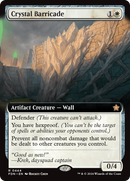 Crystal Barricade (Extended Art) [Foundations] Foil