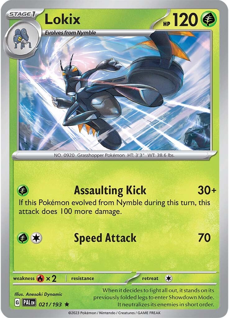Lokix (021/193) [Scarlet & Violet: Paldea Evolved] Reverse Holofoil