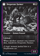 Desperate Farmer // Depraved Harvester [Innistrad: Double Feature] Foil