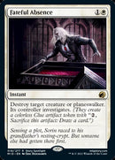 Fateful Absence [Innistrad: Midnight Hunt] Foil