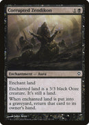Corrupted Zendikon [Worldwake] Foil