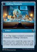 Mysterious Tome // Chilling Chronicle [Innistrad: Midnight Hunt] Foil