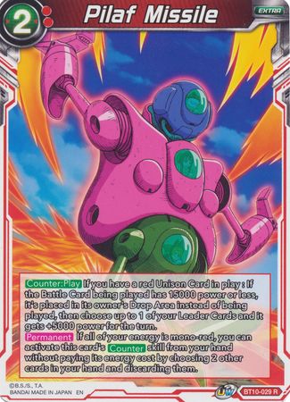 Pilaf Missile (BT10-029) [Rise of the Unison Warrior] Parallel Foil