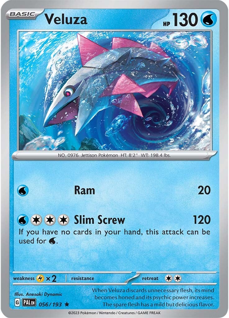 Veluza (056/193) [Scarlet & Violet: Paldea Evolved] Reverse Holofoil