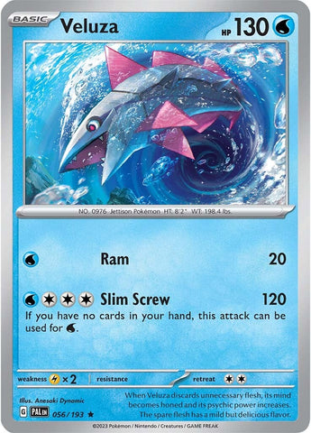 Veluza (056/193) [Scarlet & Violet: Paldea Evolved] Reverse Holofoil