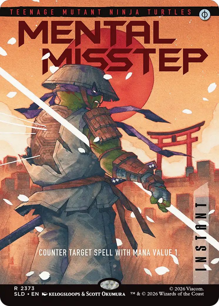 Mental Misstep (2373) [Secret Lair Drop Series] Foil