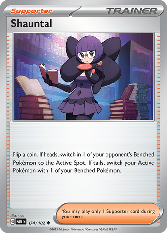Shauntal (174/182) [Scarlet & Violet: Paradox Rift] Reverse Holofoil