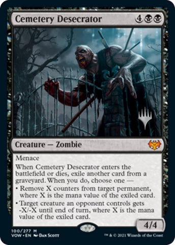 Cemetery Desecrator [Aetherdrift Promos] Foil