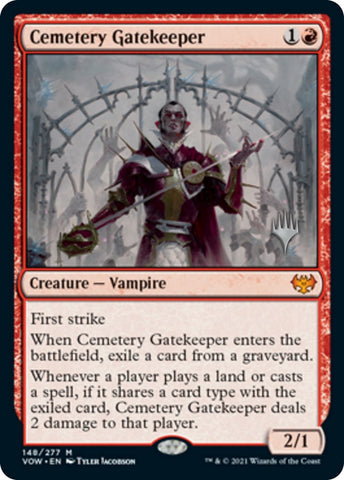 Cemetery Gatekeeper [Aetherdrift Promos] Foil