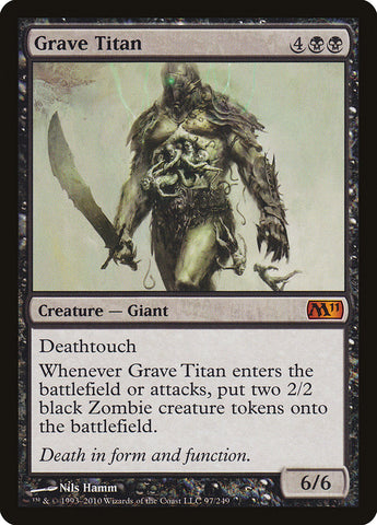 Grave Titan [Magic 2011] Foil