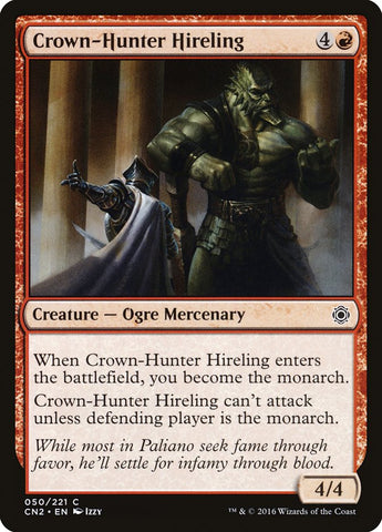 Crown-Hunter Hireling [Conspiracy: Take the Crown] Foil