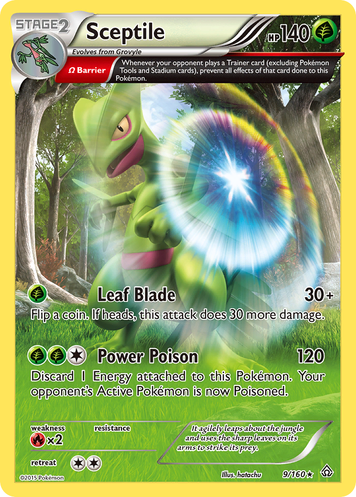 Sceptile (9/160) [XY: Primal Clash] Reverse Holofoil