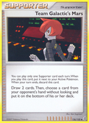 Team Galactic's Mars (126/132) [Diamond & Pearl: Secret Wonders] Reverse Holofoil