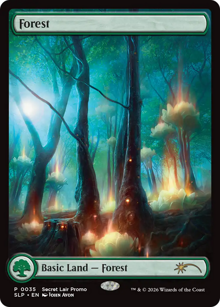 Forest (0035) [Secret Lair Showdown] Foil