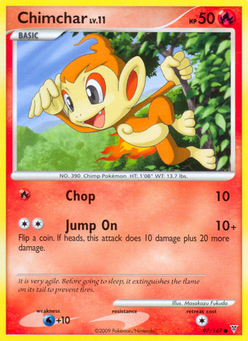 Chimchar (97/147) [Platinum: Supreme Victors] Reverse Holofoil