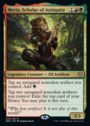 Meria, Scholar of Antiquity (Promo Pack) [Dominaria United Promos] Foil