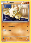 Cubone (60/124) [Black & White: Dragons Exalted] Reverse Holofoil