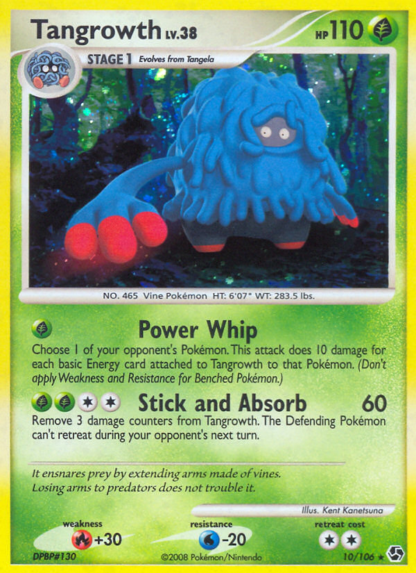 Tangrowth (10/106) [Diamond & Pearl: Great Encounters] Reverse Holofoil