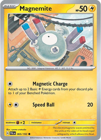 Magnemite (065/193) [Scarlet & Violet: Paldea Evolved] Reverse Holofoil