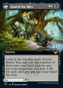 Blex, Vexing Pest // Search for Blex (Extended Art) [Strixhaven: School of Mages] Foil