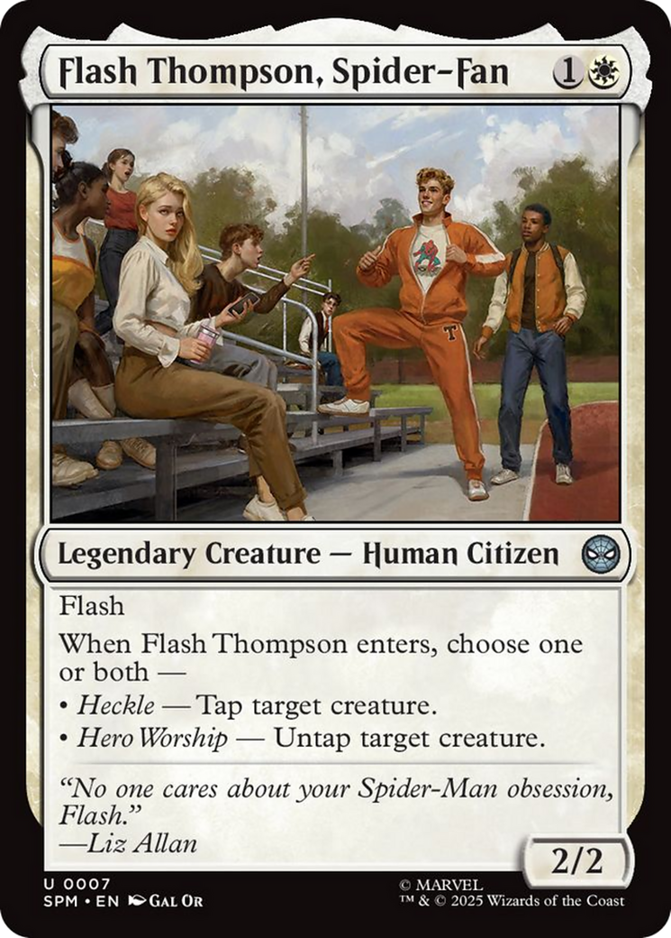 Flash Thompson, Spider-Fan [Marvel's Spider-Man] Foil