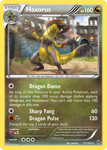 Haxorus (111/162) [XY: BREAKthrough] Reverse Holofoil