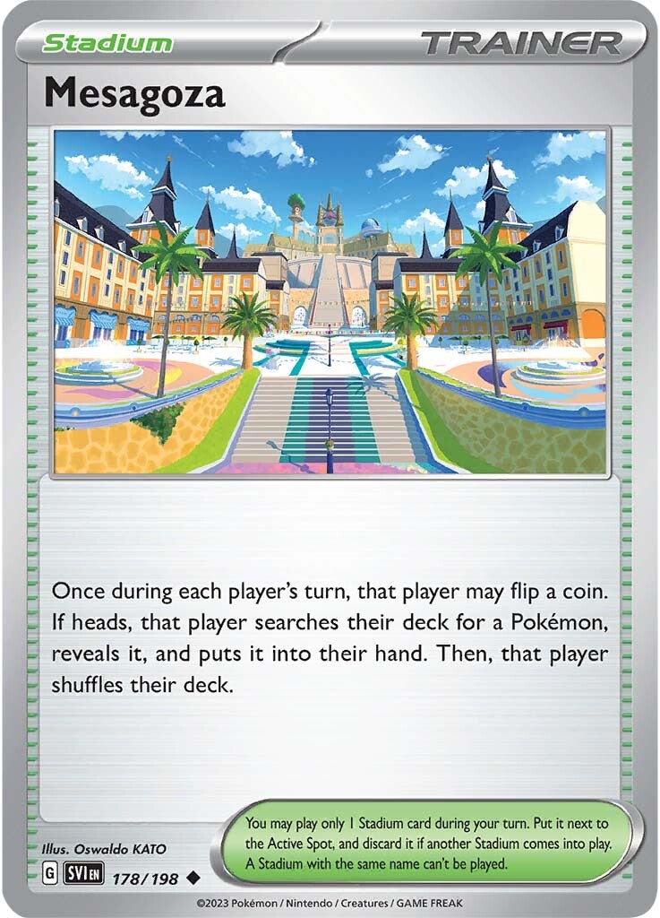 Mesagoza (178/198) [Scarlet & Violet: Base Set] Reverse Holofoil