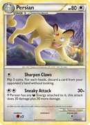 Persian (27/123) [HeartGold & SoulSilver: Base Set] Reverse Holofoil