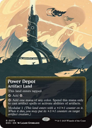 Power Depot (0079) (Borderless) [Edge of Eternities: Stellar Sights] Foil