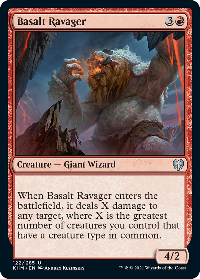 Basalt Ravager [Kaldheim] Foil