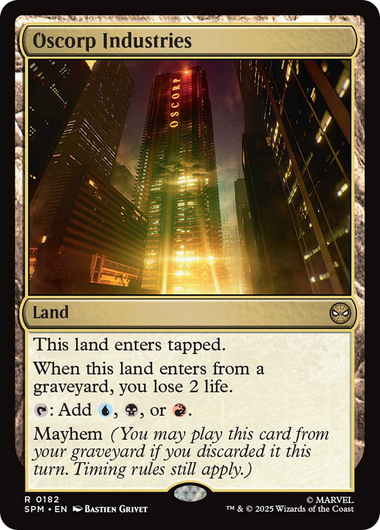 Oscorp Industries [Marvel's Spider-Man] Foil