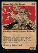 Livaan, Cultist of Tiamat (Showcase) [Commander Legends: Battle for Baldur's Gate] Foil