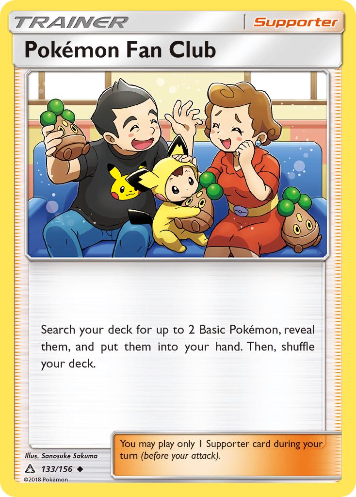 Pokemon Fan Club (133/156) [Sun & Moon: Ultra Prism] Reverse Holofoil