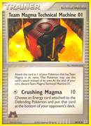 Team Magma Technical Machine 01 (84/95) [EX: Team Magma vs Team Aqua] Reverse Holofoil