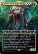 Indominus Rex, Alpha (Borderless) [Jurassic World Collection] Foil