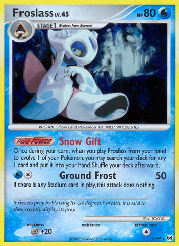 Froslass (2/99) [Platinum: Arceus] Reverse Holofoil
