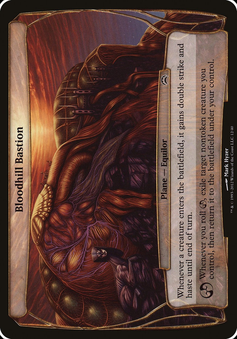 Bloodhill Bastion (Planes) [Planechase 2012 Planes] Foil