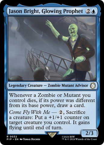 Jason Bright, Glowing Prophet [Fallout] Foil