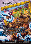 Plague of Vermin (Borderless) [Teenage Mutant Ninja Turtles Eternal-Legal] Foil