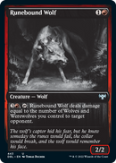 Runebound Wolf [Innistrad: Double Feature] Foil