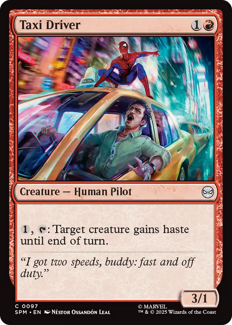Taxi Driver [Marvel's Spider-Man] Foil