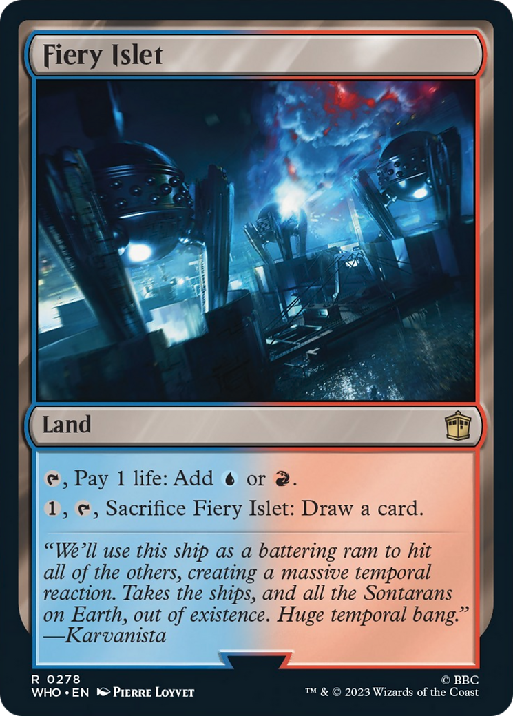 Fiery Islet [Doctor Who] Foil