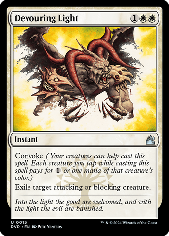 Devouring Light [Ravnica Remastered] Foil