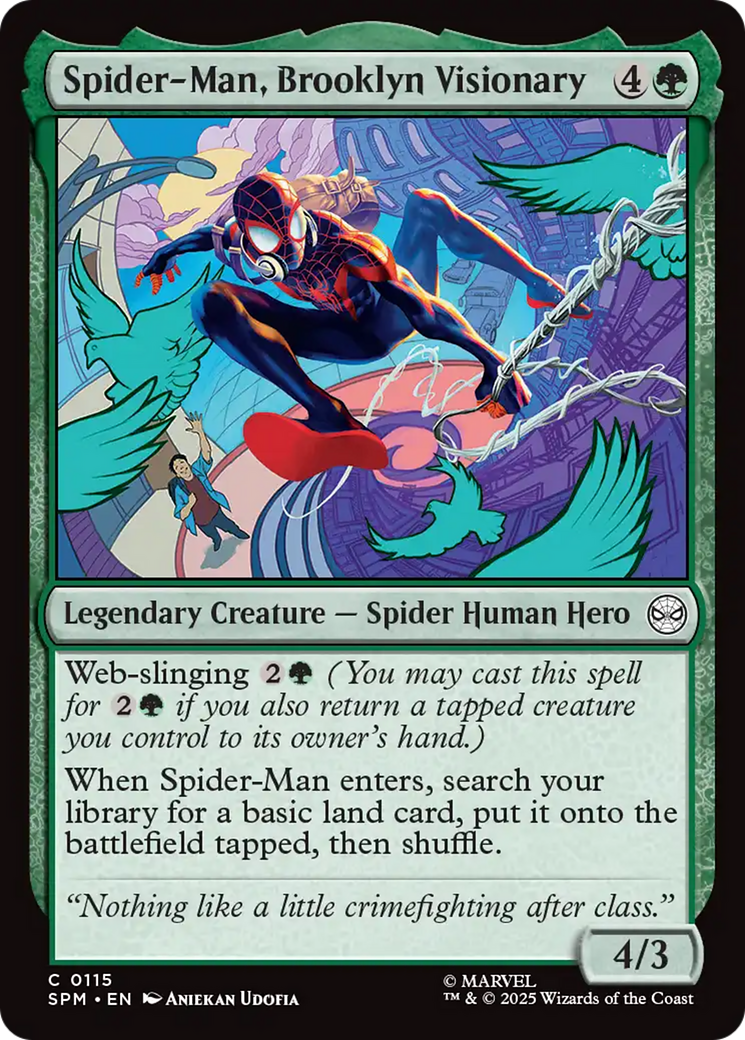 Spider-Man, Brooklyn Visionary [Marvel's Spider-Man] Foil