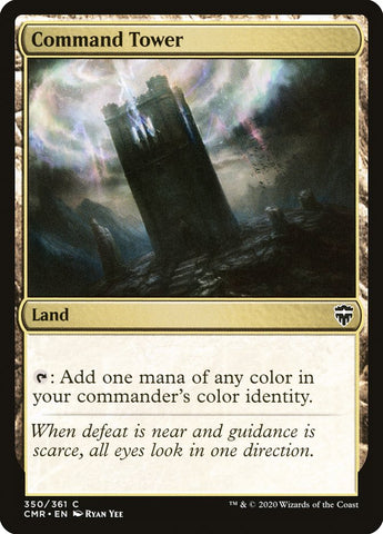 Command Tower (350) [Commander Legends] Foil
