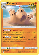 Palossand (75/149) [Sun & Moon: Base Set] Reverse Holofoil