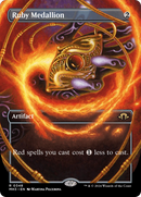 Ruby Medallion (Borderless) [Modern Horizons 3] Foil