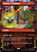 Raphael's Technique (Showcase) [Teenage Mutant Ninja Turtles] Foil