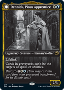 Dennick, Pious Apprentice // Dennick, Pious Apparition [Innistrad: Double Feature] Foil